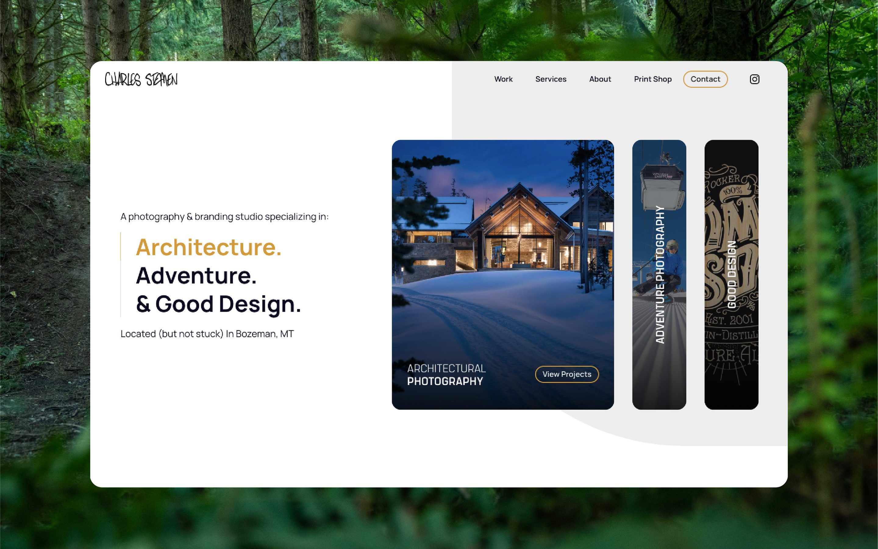 The Charles Stemen site, its cover from the archive.